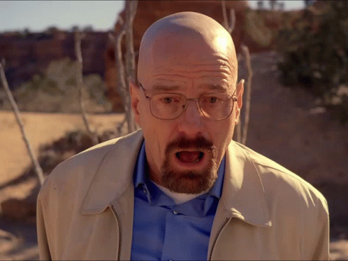 Walter White Falling Weeping On The Ground GIF