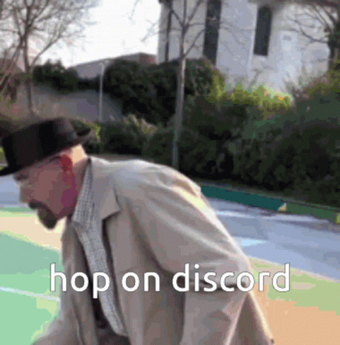 Walter White Hop On Discord Ballin Meme GIF