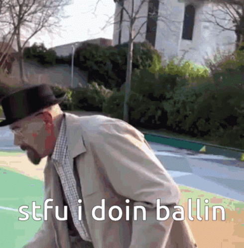Walter White I Doin Ballin GIF