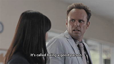 Walton Goggins Called Being Good Person GIF
