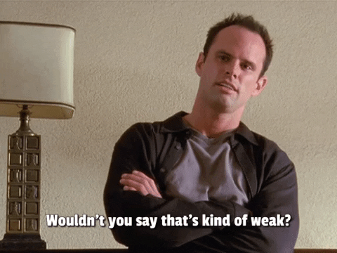 Walton Goggins That's Kind Of Weak GIF