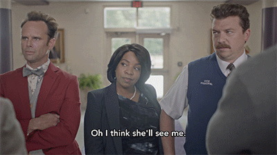 Walton Goggins Think She'll See Me GIF