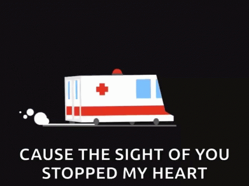Wambulance Travelling Animated Art GIF