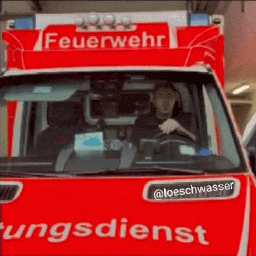 Frustrated Wambulance Driver Waiting GIF