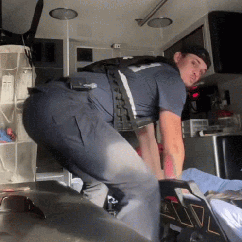 Wambulance Paramedic Funny Sexy Dance GIF