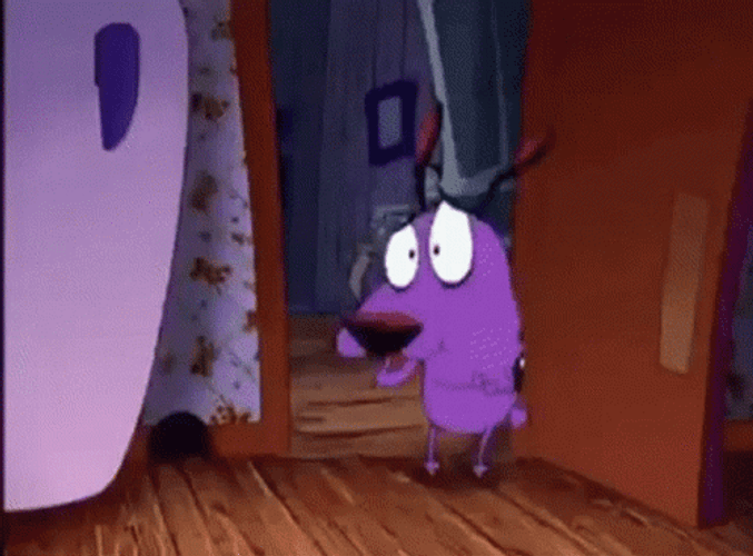 Wambulance En Route Courage The Cowardly Dog GIF