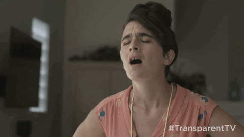 Wambulance Gaby Hoffman Exaggerated Reaction GIF