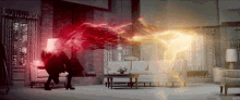 Wanda Maximoff Fighting GIF