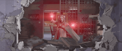 Wanda Maximoff Fixing GIF