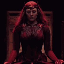 Wanda Maximoff In Costume GIF