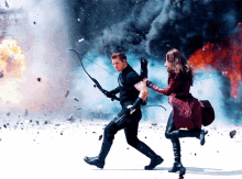 Wanda Maximoff Running GIF