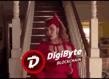 Wanda Vision Bitcoin Digibyte Blockchain Dance GIF