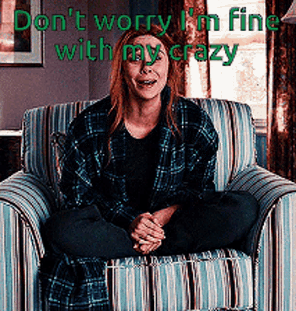 Wanda Vision Maximoff Don't Worry I'm Fine Crazy GIF