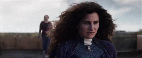 Wanda Vision Mind Spell On Agatha Harkness GIF