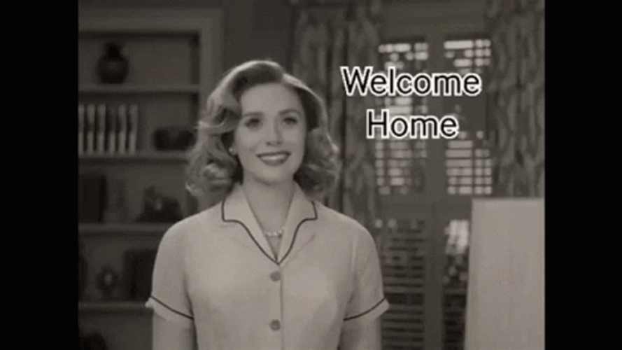 Wanda Vision Welcome Home GIF