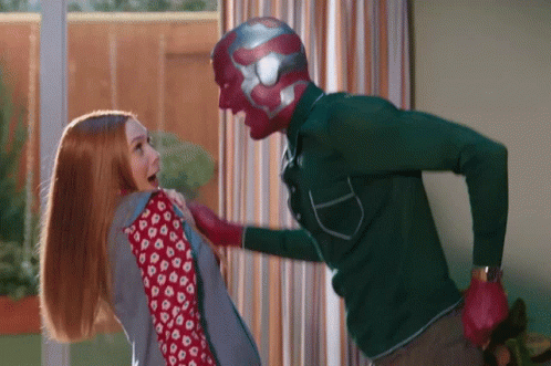 Wandavision And Vision Dancing GIF