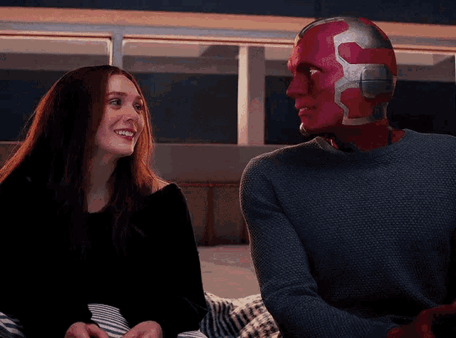 Wandavision Cute Couple Talk GIF