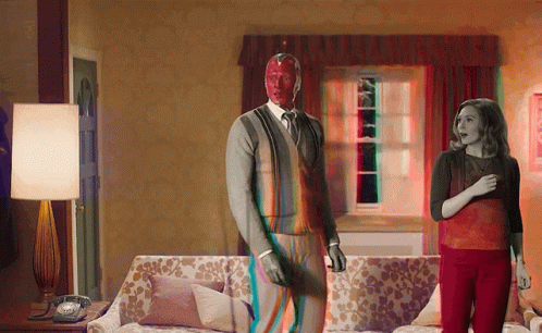 Wandavision Funny Couple GIF