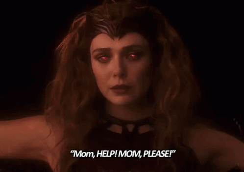Wandavision Scarlet Witch Helping GIF