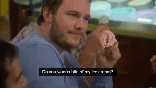 Wanna Bite Of My Ice Cream GIF