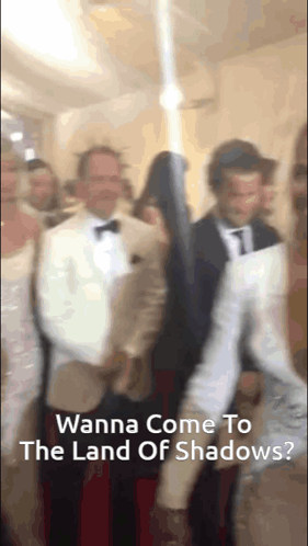 Wanna Come To The Land Of Shadows ? Is The Question Being Asked GIF