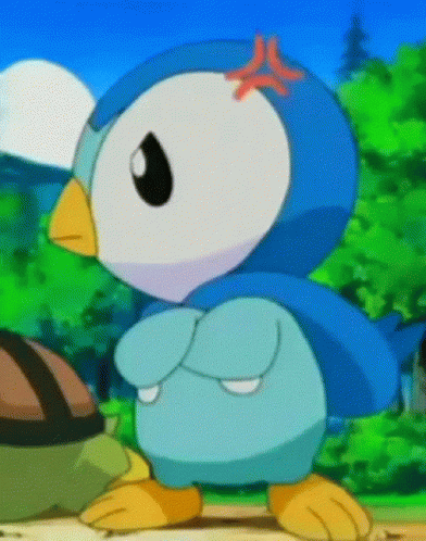 Wanna Fight Piplup GIF