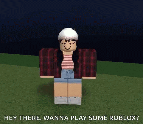 Wanna Play Roblox GIF