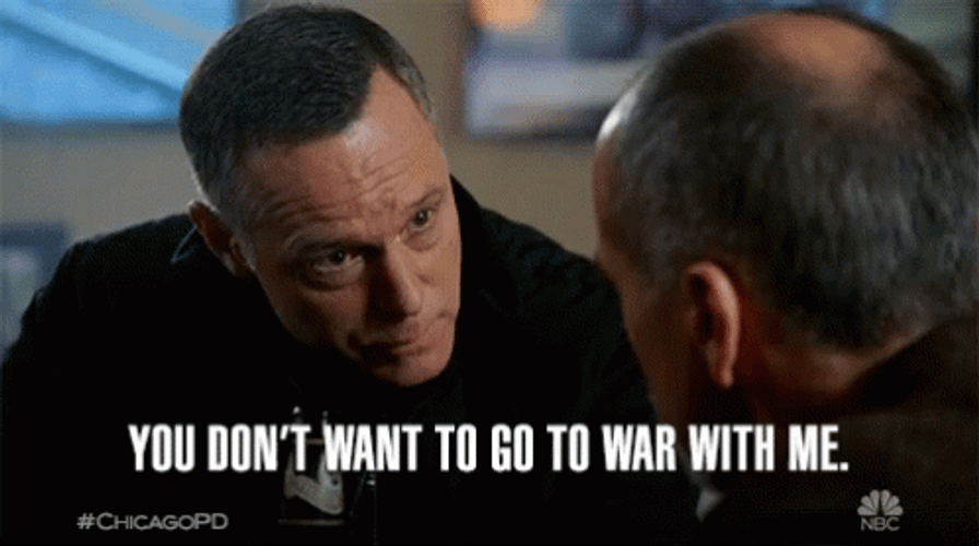 War I Don't Want Peace I Want Problems GIF