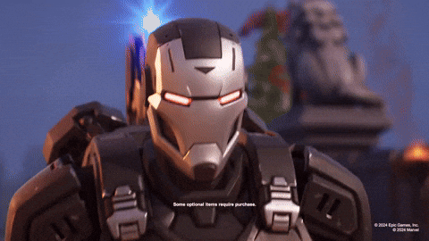 War Machine Confidently Walking GIF