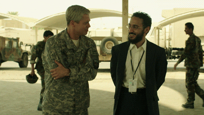 War Machine General Glen Mcmahon Talking To Guy GIF