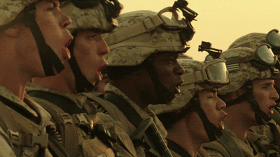 War Machine Sergeant Ricky Ortega GIF