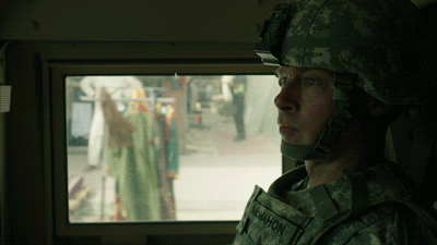 War Machine Soldiers Inside Vehicle GIF
