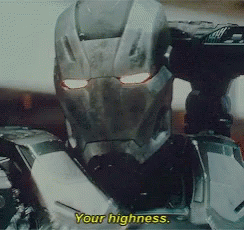 War Machine Your Highness GIF