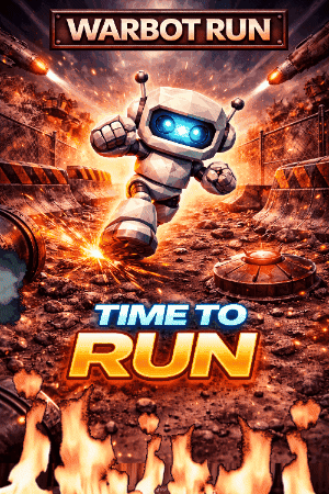Warbot Run Time to Run Poster