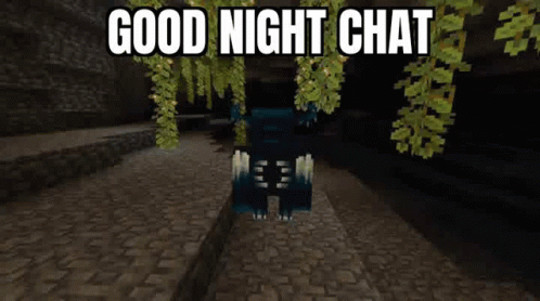 Warden Minecraft Disappearing Into Ground Good Night GIF