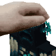 Warden Minecraft Sticker GIF