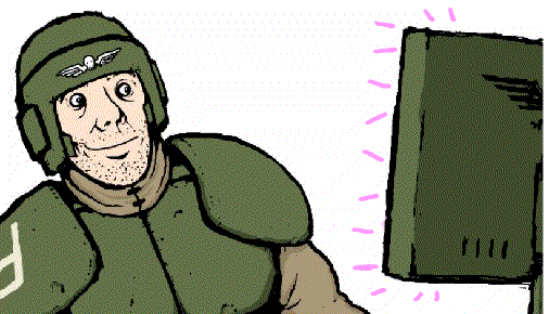 Warhammer Animated Planet GIF