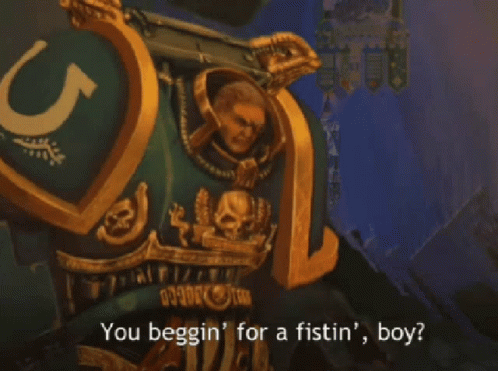 Warhammer Marine Shooting GIF