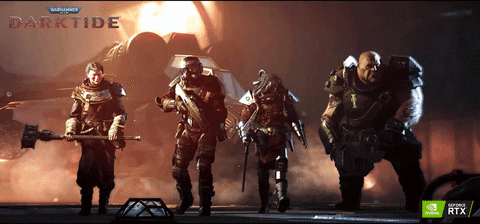Warhammer Darktide Characters GIF