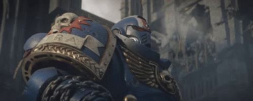 Warhammer Space Marine 2 Walking GIF