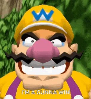 Wario Gonna Win GIF