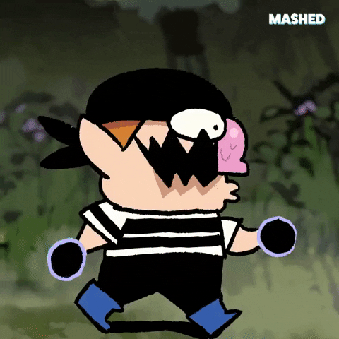 Wario In The Woods GIF