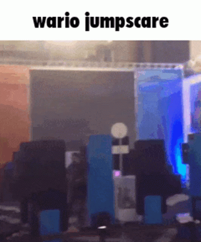 Wario Jump Scare GIF