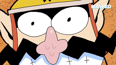 Wario Money Eyes GIF