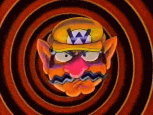 Wario's Hypnosis Trick GIF