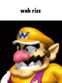 Wario Wah Rizz GIF