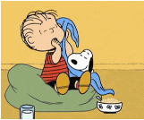 Warm And Cozy Snoopy Blanket GIF
