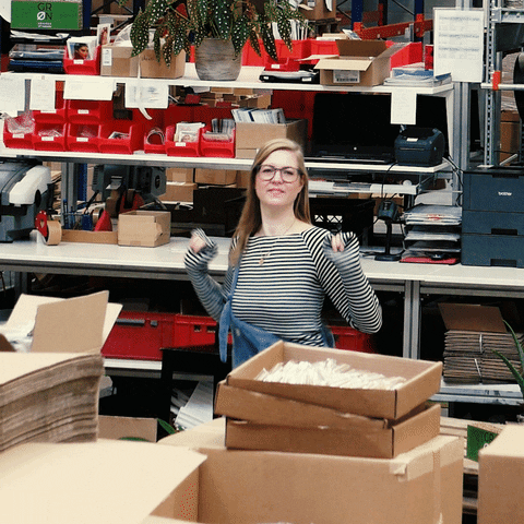 Warming Up Before Hoarding Home Supplies GIF