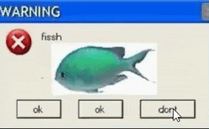 Warning Fish Gif GIF