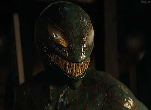 Warning Sign Above Man In Green Suit GIF
